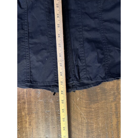 Harley Davidson Black Full Zip Sleeveless Shirt Womens Medium Rhinestones Wings - Picture 10 of 10